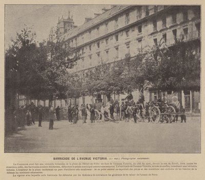 La Commune de Paris ، Barricade De L