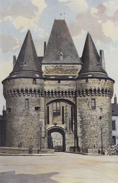 La Ferte-Bernard، Porte de ville، cote de lentree (City Hall) بواسطة مصور فرنسي