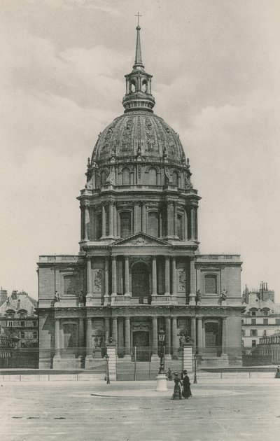 Le Dome de lHotel des Invalides ، قبة العجزة (حفر ضوئي) بواسطة مصور فرنسي