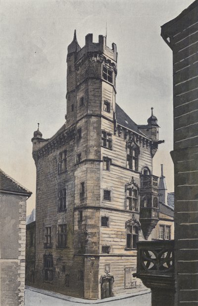 Luxeuil ، Old Town Hall أو Maison Carree بواسطة مصور فرنسي