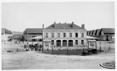 المسيرات والمدرجات في Villette - التصوير الفوتوغرافي ، أواخر القرن التاسع عشر بواسطة مصور فرنسي