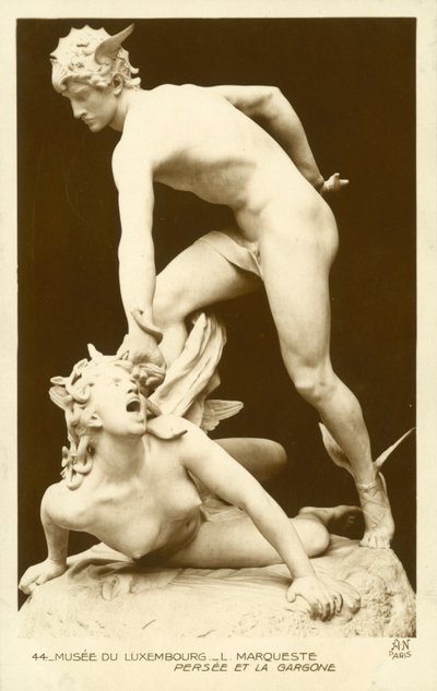 Musee Du Luxembourg ، L Marqueste Persee Et La Gargone بواسطة مصور فرنسي