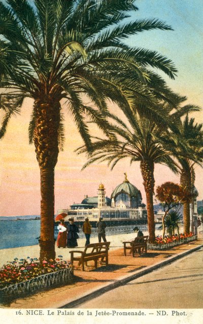 نيس ، منتزه لو باليه دو لا جيت بواسطة مصور فرنسي