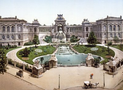 قصر Longchamps ، مرسيليا ، 1890-1900 بواسطة مصور فرنسي