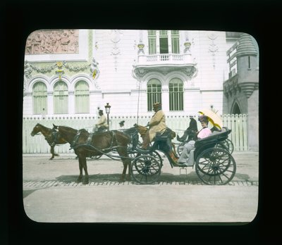 معرض باريس: قصر الفنون الزخرفية ، باريس ، فرنسا ، 1900 (شريحة الفانوس) بواسطة مصور فرنسي
