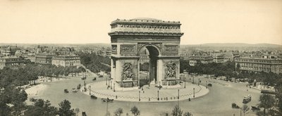 باريس ، LArc de Triomphe ، قبر الجندي المجهول و Place de l&39;Etoile ، قوس النصر؟ بواسطة مصور فرنسي