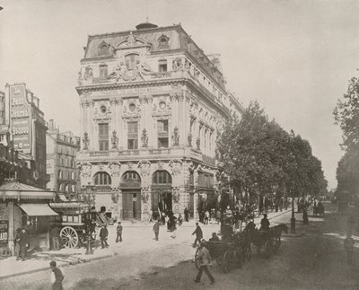 باريس: مسرح عصر النهضة (صورة b / w) بواسطة مصور فرنسي