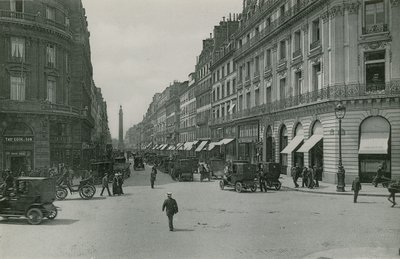 منظور de la Rue de la Paix ، منظور في شارع السلام (التصوير الفوتوغرافي) بواسطة مصور فرنسي