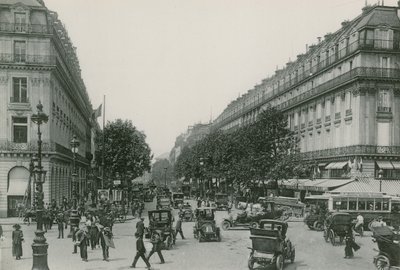 منظور Boulevard des Capucines ، Boulevard of the Capucines (التصوير الفوتوغرافي) بواسطة مصور فرنسي