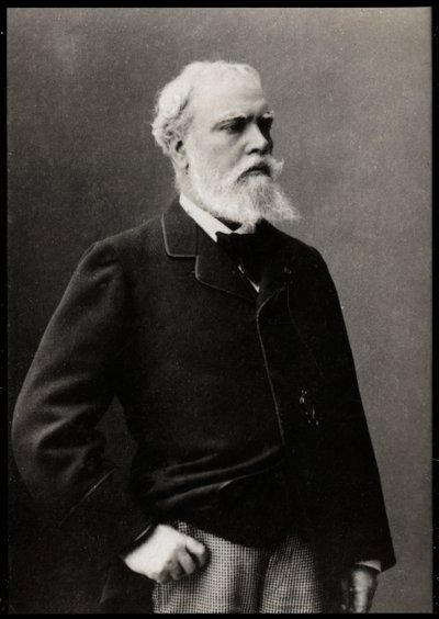 صورة لألكسندر كابانيل (1823-1889) ، رسام فرنسي. بواسطة مصور فرنسي