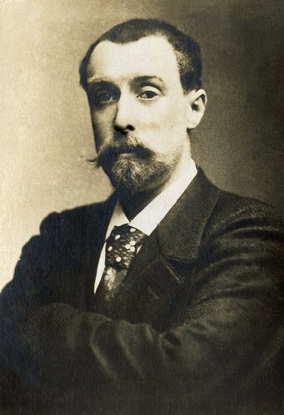 صورة لألفونس ألايس (1854-1905) ، صحفي وكوميدي وشاعر فرنسي. بواسطة مصور فرنسي