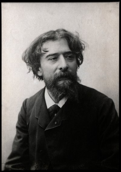 صورة ألفونس داوديت (1840-1897) ، الروائي الفرنسي. بواسطة مصور فرنسي