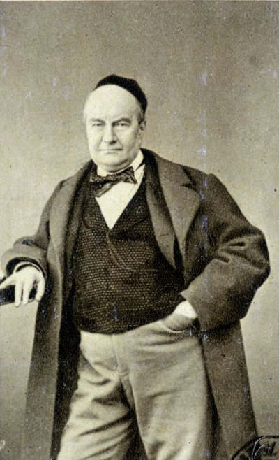 بورتريه تشارلز أوغستين سانت بوف (1804 - 1869) (سانت بوف) ، كاتب وصحفي وناقد أدبي. بواسطة مصور فرنسي