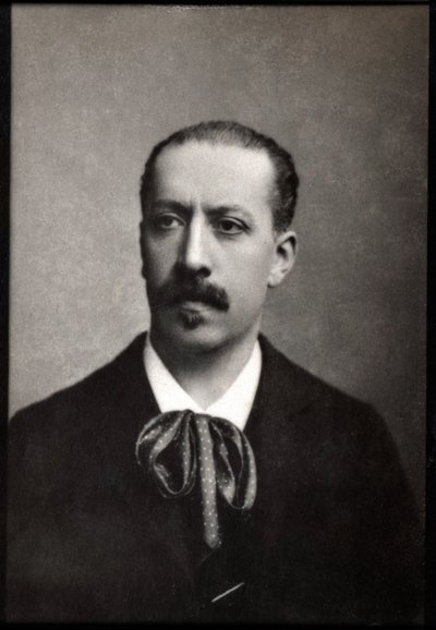 صورة تشارلز ماري جان ألبرت ويدور (1844-1937) ، عازف فرنسي ، ملحن ومعلم. بواسطة مصور فرنسي