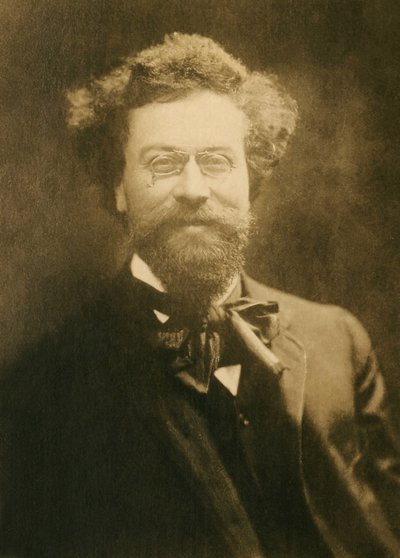 صورة لكلود تيراس (1867-1923) ، ملحن فرنسي. بواسطة مصور فرنسي