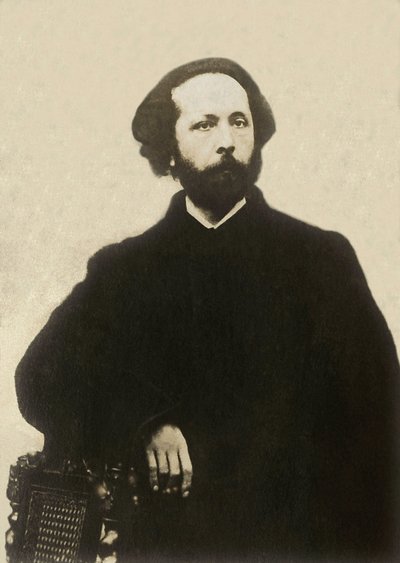 Portrait of Edouard Lalo (1823-1892), French composer. Photography, late 19th century, Paris. بواسطة مصور فرنسي