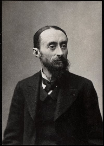 صورة لفرناند كورمون (1845-1924) ، رسام فرنسي. بواسطة مصور فرنسي