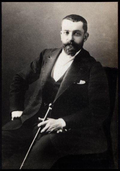 صورة لهنري جيرفكس (1852-1929) ، رسام فرنسي. بواسطة مصور فرنسي