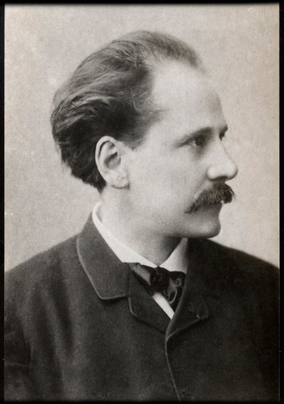 صورة لجول ماسينيت (1842-1912) ، ملحن فرنسي. بواسطة مصور فرنسي