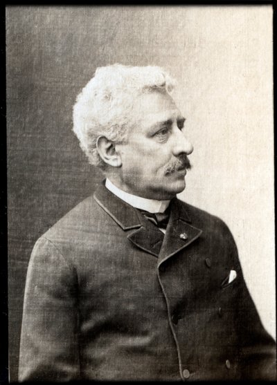 صورة لأوليفييه ميترا (1830-1889) ، موصل وملحن فرنسي. بواسطة مصور فرنسي
