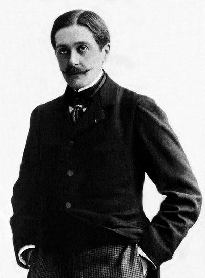 صورة لبول هيرفيو (1857-1915) ، كاتب وكاتب مسرحي فرنسي. بواسطة مصور فرنسي