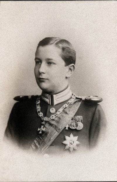 صورة للأمير إيتيل فريدريش من بروسيا (1883-1942). بواسطة مصور فرنسي
