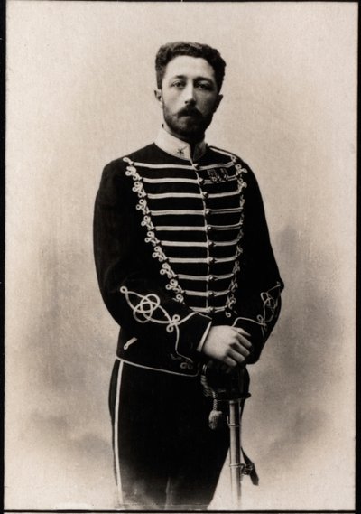 صورة للأمير السويد يوجين (1865-1947). بواسطة مصور فرنسي