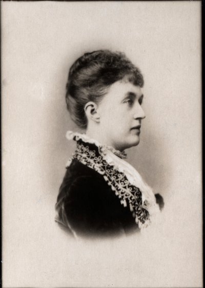 صورة للأميرة أدلهيد ماري من أنهالت ديساو (1833-1916) ، دوقة لوكسمبورغ الكبرى. بواسطة مصور فرنسي