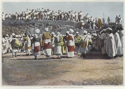 الاحتفالات المقدسة خلال عيد الفصح بواسطة مصور فرنسي