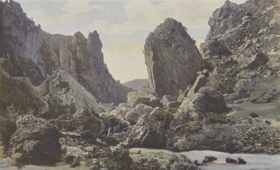 Saint-Georges-de-Levejac، Chaos du Pas de Soucy، on the Tarn، Downstream view بواسطة مصور فرنسي