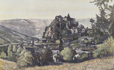 Saint-Paul-en-Cornillon ، منظر لقرية كورنيلون بواسطة مصور فرنسي