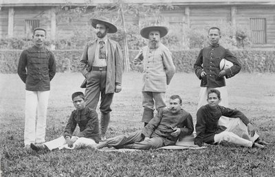 بعثة Pavie ، Haut-Mekong ، الهند الصينية 1890 بواسطة مصور فرنسي