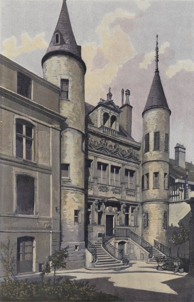 تروا ، فندق de Vauluire بواسطة مصور فرنسي