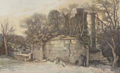 Vernegues ، أطلال كنيسة Saint-Cesaire ومعبد Maison-Basse بواسطة مصور فرنسي