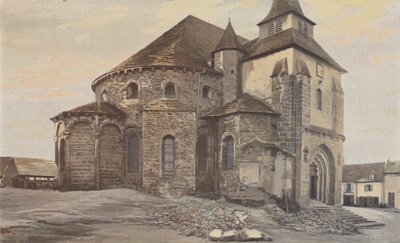 Vigeois ، الكنيسة ، حنية و transept بواسطة مصور فرنسي
