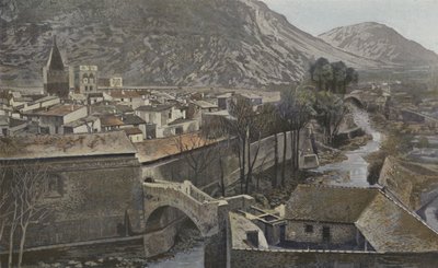 Villefranche-de-Conflent، منظر عام بواسطة مصور فرنسي