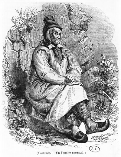 مزارع من نورماندي ، c.1840 بواسطة المدرسة الفرنسية