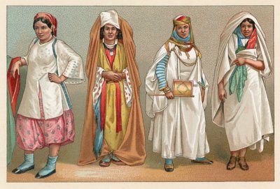 زي أفريقيا بواسطة المدرسة الفرنسية