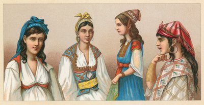 زي أفريقيا بواسطة المدرسة الفرنسية