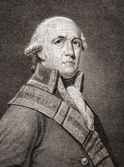 ألكسندر فاسيليفيتش سوفوروف ، منقوش من قبل Pannemaker-Ligny بعد لينارد ، من "Histoire de la Revolution Française" بواسطة Louis Blanc (1811-1882) بواسطة المدرسة الفرنسية