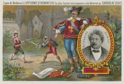 ألكسندر دوماس (1803-1870) بواسطة المدرسة الفرنسية