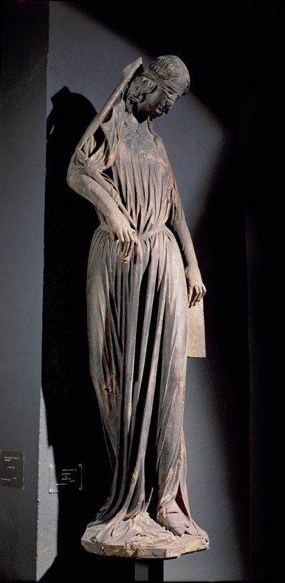 صورة مجازية للكنيس ، من البوابة الجنوبية للكاتدرائية ، ج 1230 (انظر أيضًا 177966) بواسطة المدرسة الفرنسية