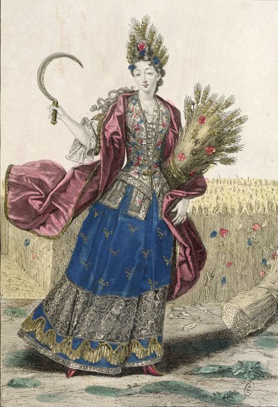 رمزية الصيف بواسطة المدرسة الفرنسية