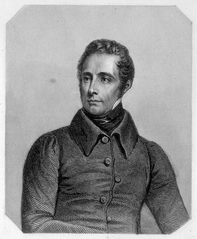 ألفونس دي لامارتين ، شاعر فرنسي (1790-1869). في "" قصة جيروندان "" لامارتين بواسطة المدرسة الفرنسية