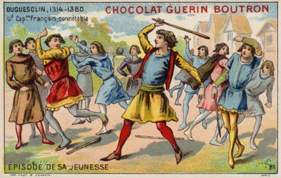 حلقة من شباب Bertrand du Guesclin ، كونستابل الفرنسي بواسطة المدرسة الفرنسية