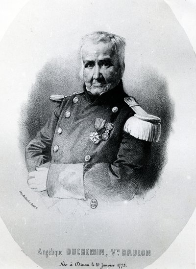 أنجيليك دوتشمين ، طباعة من إعداد R. Bertants ، c.1848 بواسطة المدرسة الفرنسية