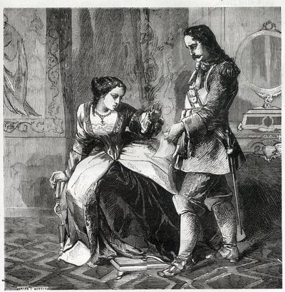 آن نينون "" من Enclo (أو Ninon de Lenclos أو Ninon de Lanclos بواسطة المدرسة الفرنسية