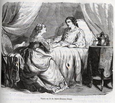 آن نينون "" من Enclo (أو Ninon de Lenclos أو Ninon de Lanclos بواسطة المدرسة الفرنسية