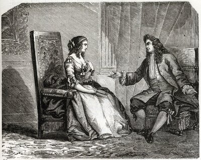 آن نينون "" من Enclos (أو Ninon de Lenclos أو Ninon de Lanclos بواسطة المدرسة الفرنسية