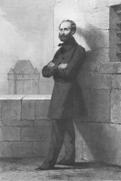 أرماند باربيس ، حوالي 1848 (نقش) بواسطة المدرسة الفرنسية